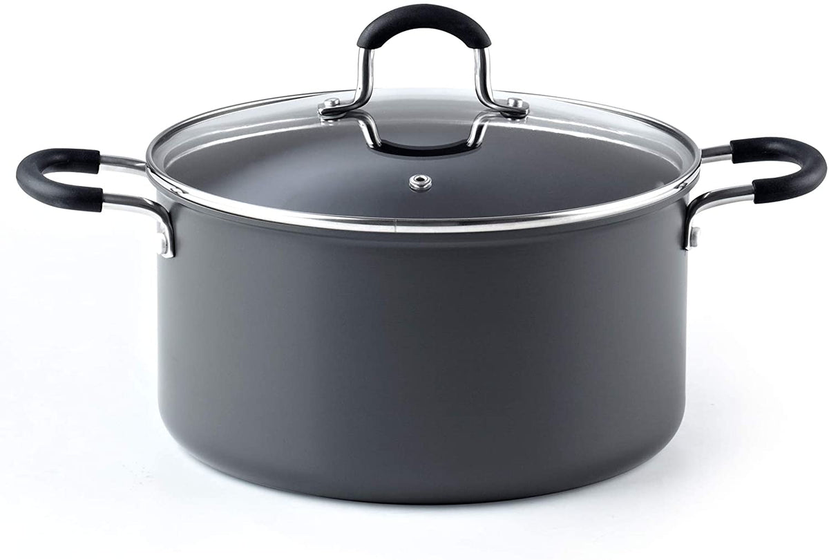 Cook N Home 6-Quart Hard Anodized Nonstick Dutch Oven