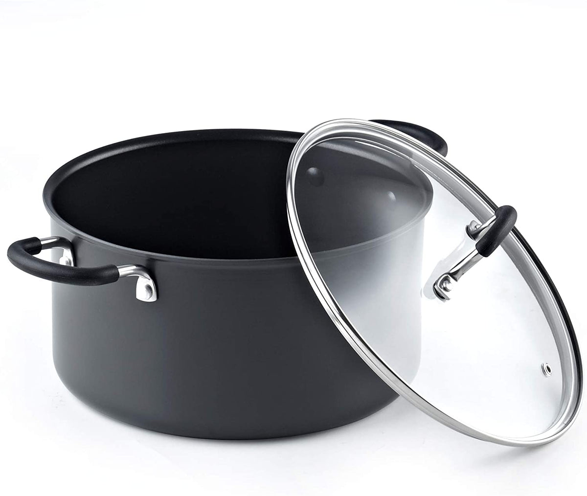 Cook N Home 6-Quart Hard Anodized Nonstick Dutch Oven