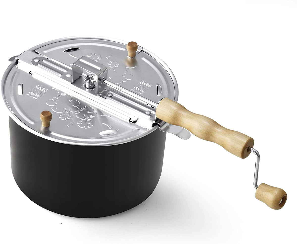 Cook N Home 6-Quart Stovetop Popcorn Popper