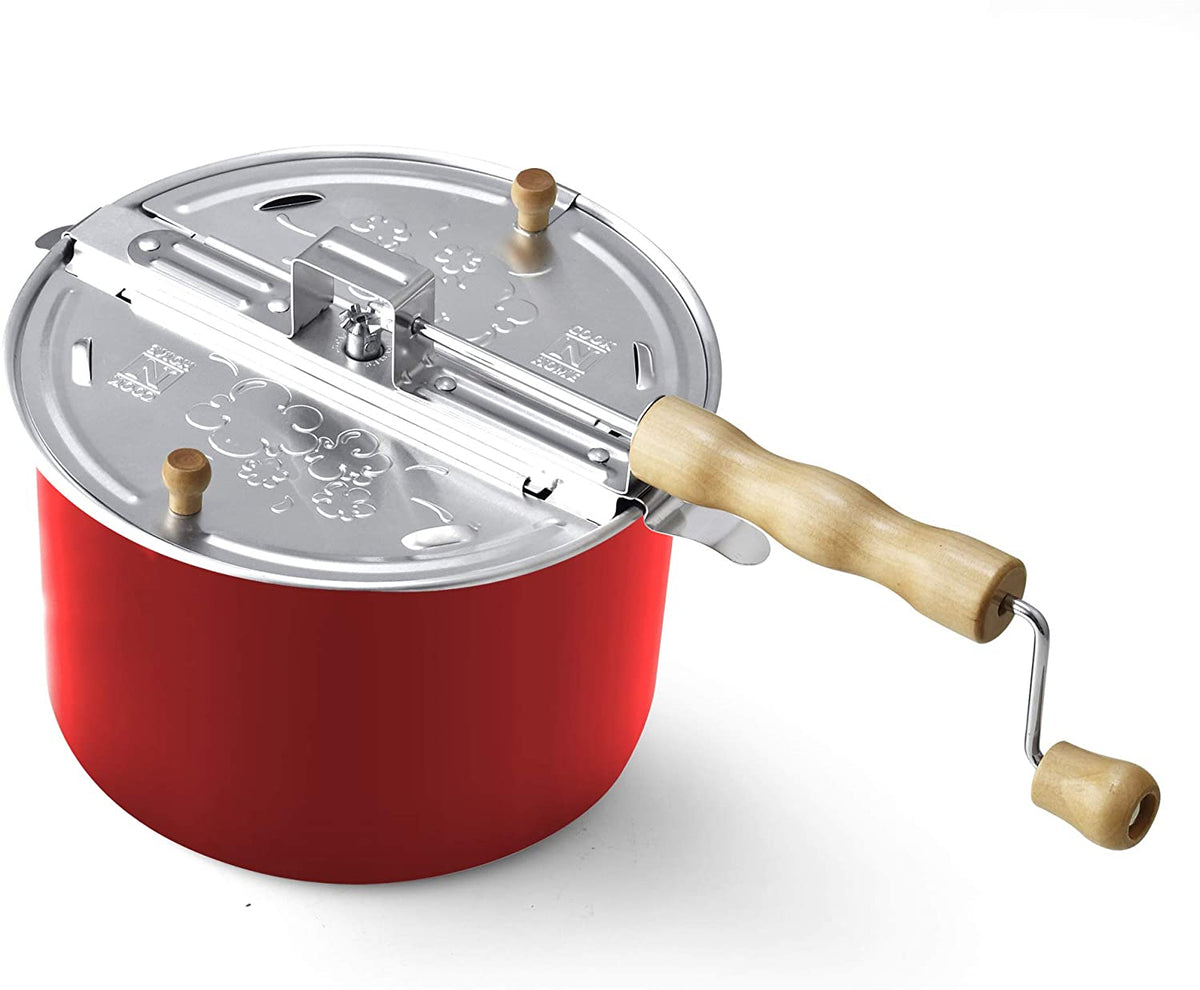 Cook N Home 6-Quart Stovetop Popcorn Popper