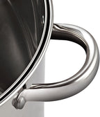 Cook N Home 16 Quart Stockpot with Lid, Stainless Steel