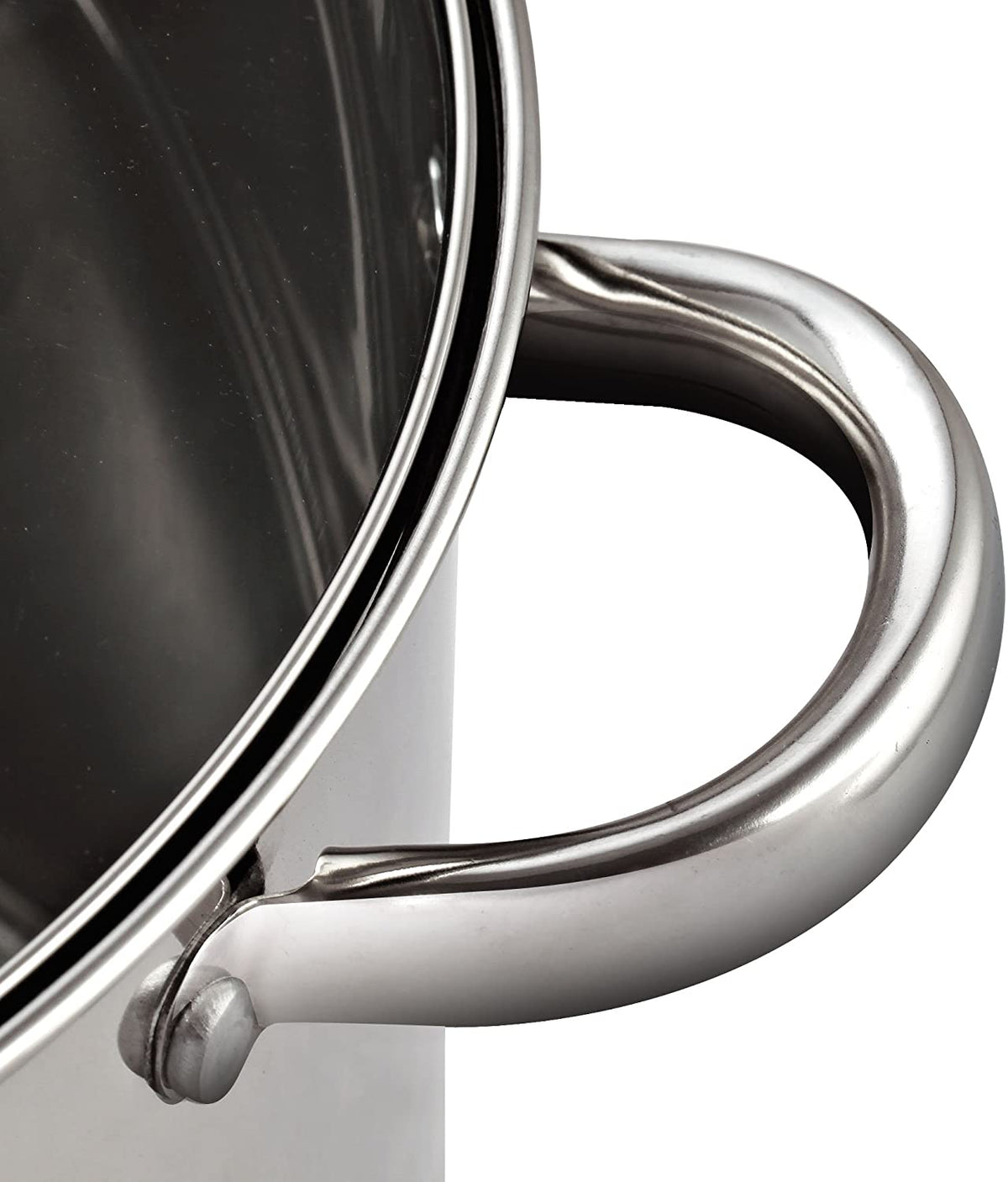 Cook N Home 16 Quart Stockpot with Lid, Stainless Steel