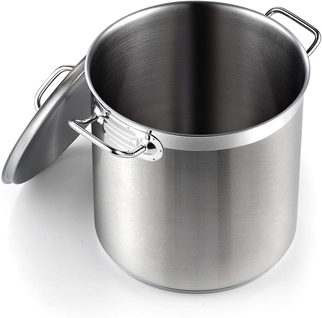 Cooks Standard Professional 11 Quart Stainless Steel Stock Pot with Lid