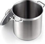 Cooks Standard Professional 11 Quart Stainless Steel Stock Pot with Lid