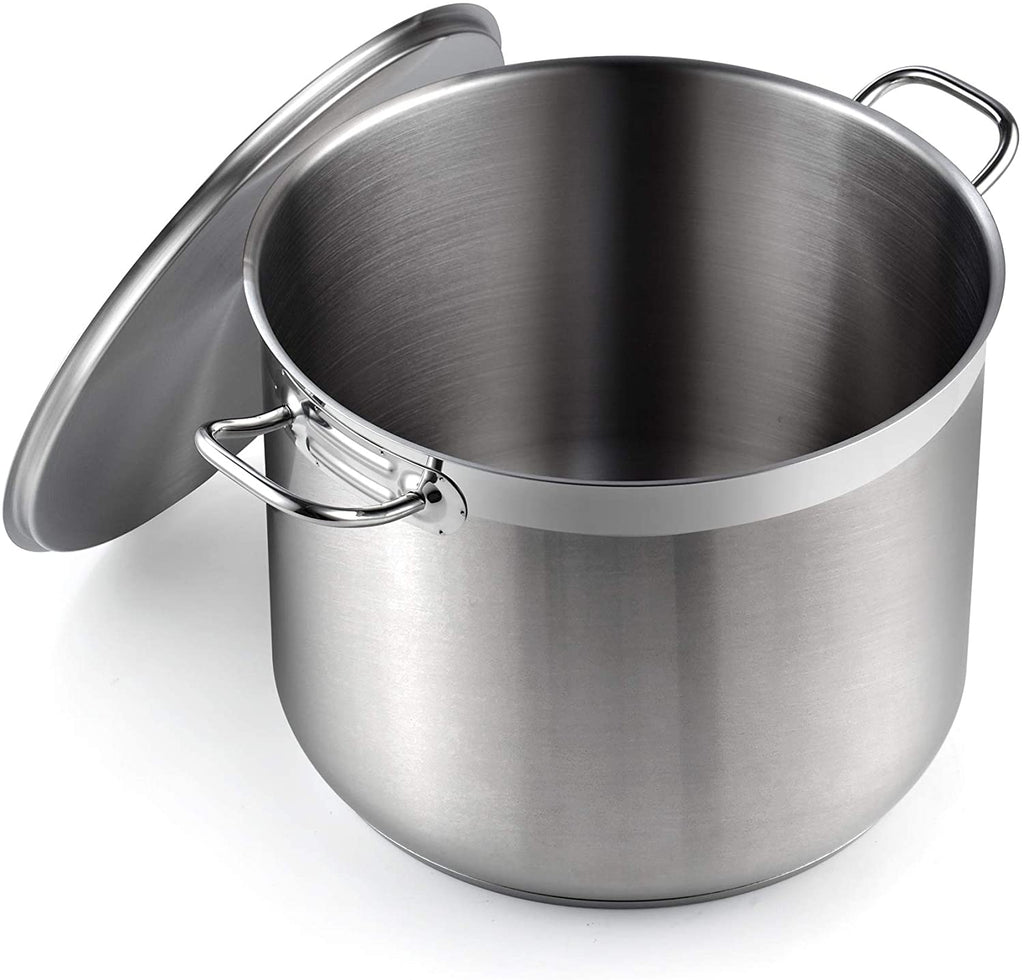 Cooks Standard 30-Quart Stainless Steel Stock Pot with Lid