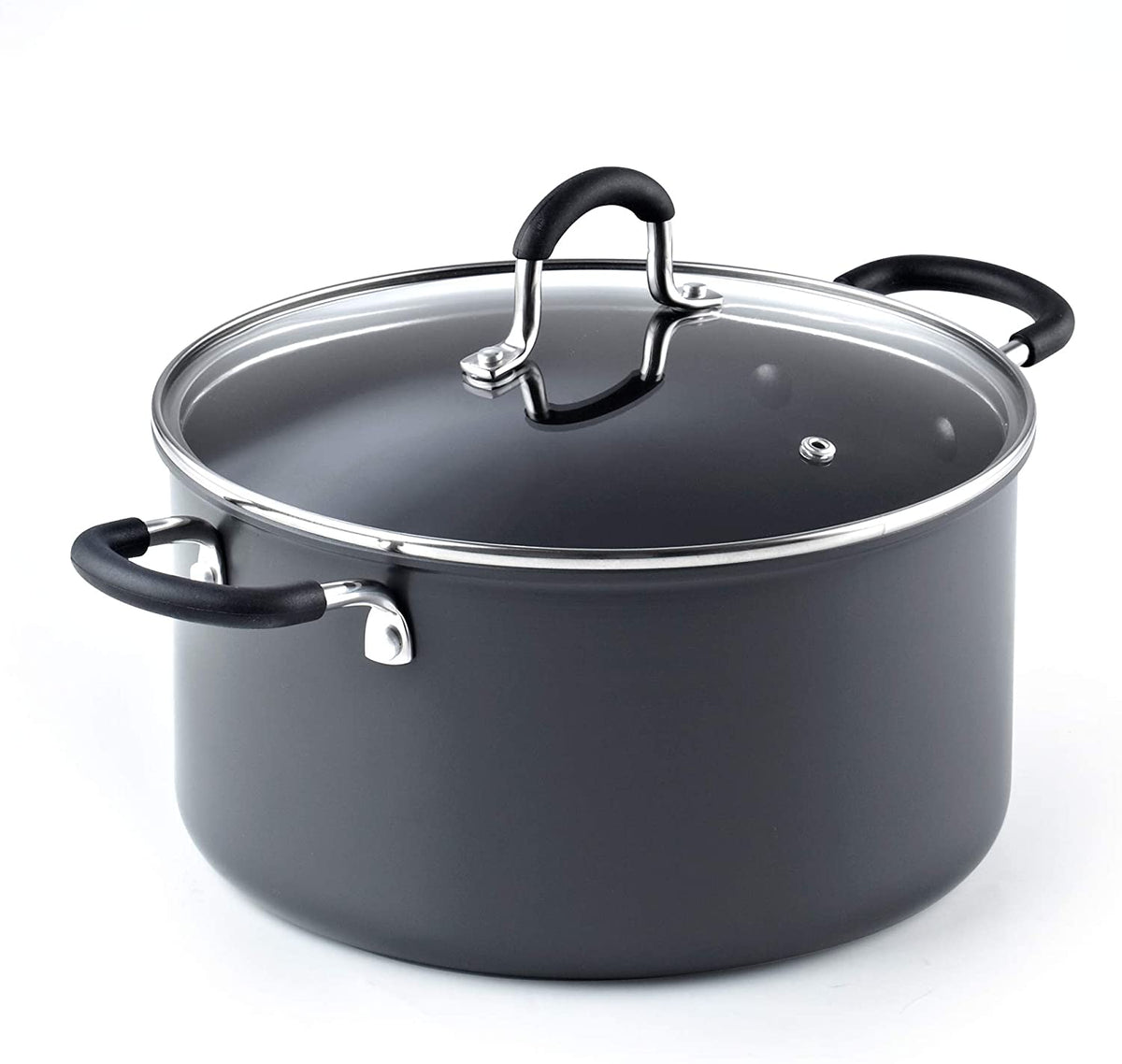 Cook N Home 6-Quart Hard Anodized Nonstick Dutch Oven