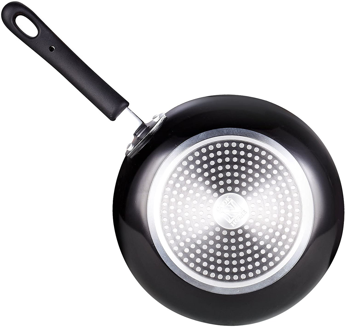 Cook N Home Pots and Pans Nonstick Kitchen Cookware Sets include Saucepan Frying Pan Stockpots 8-Piece, Heavy Gauge, Stay Cool Handle, Black