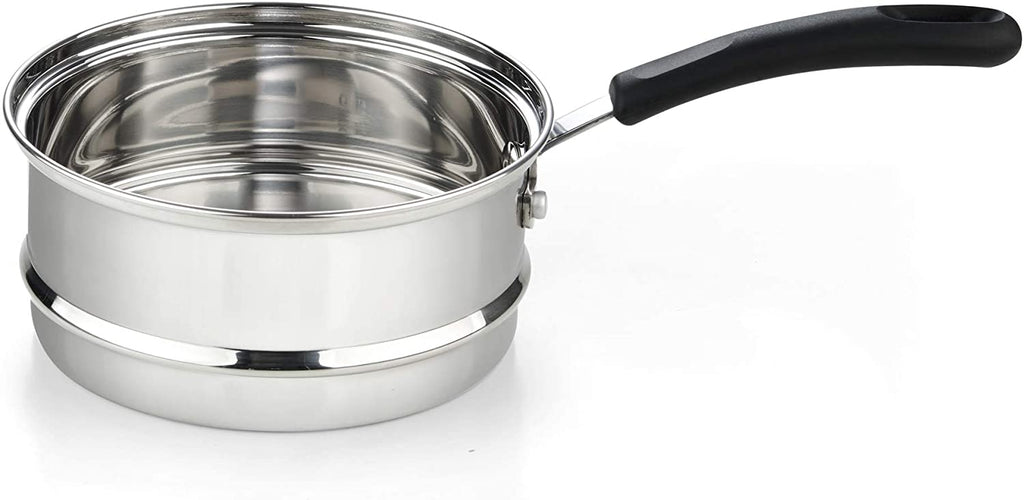 Cook N Home 2-Quart Double Boiler Set with 1.5-Quart Insert