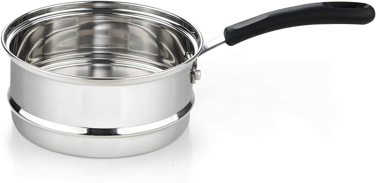 Cook N Home 2-Quart Double Boiler Set with 1.5-Quart Insert