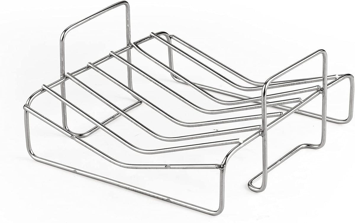 Cooks Standard 14 x 12 Inch Stainless Steel Roaster Pan with V-Shaped Rack