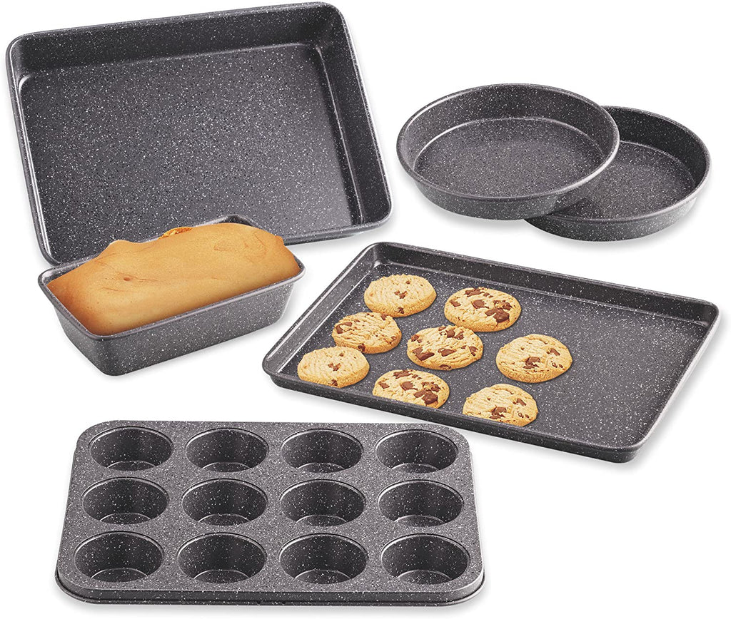 Cook N Home 6-Piece Heavy Gauge Nonstick Bakeware Set