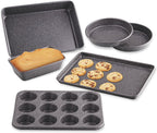 Cook N Home 6-Piece Heavy Gauge Nonstick Bakeware Set
